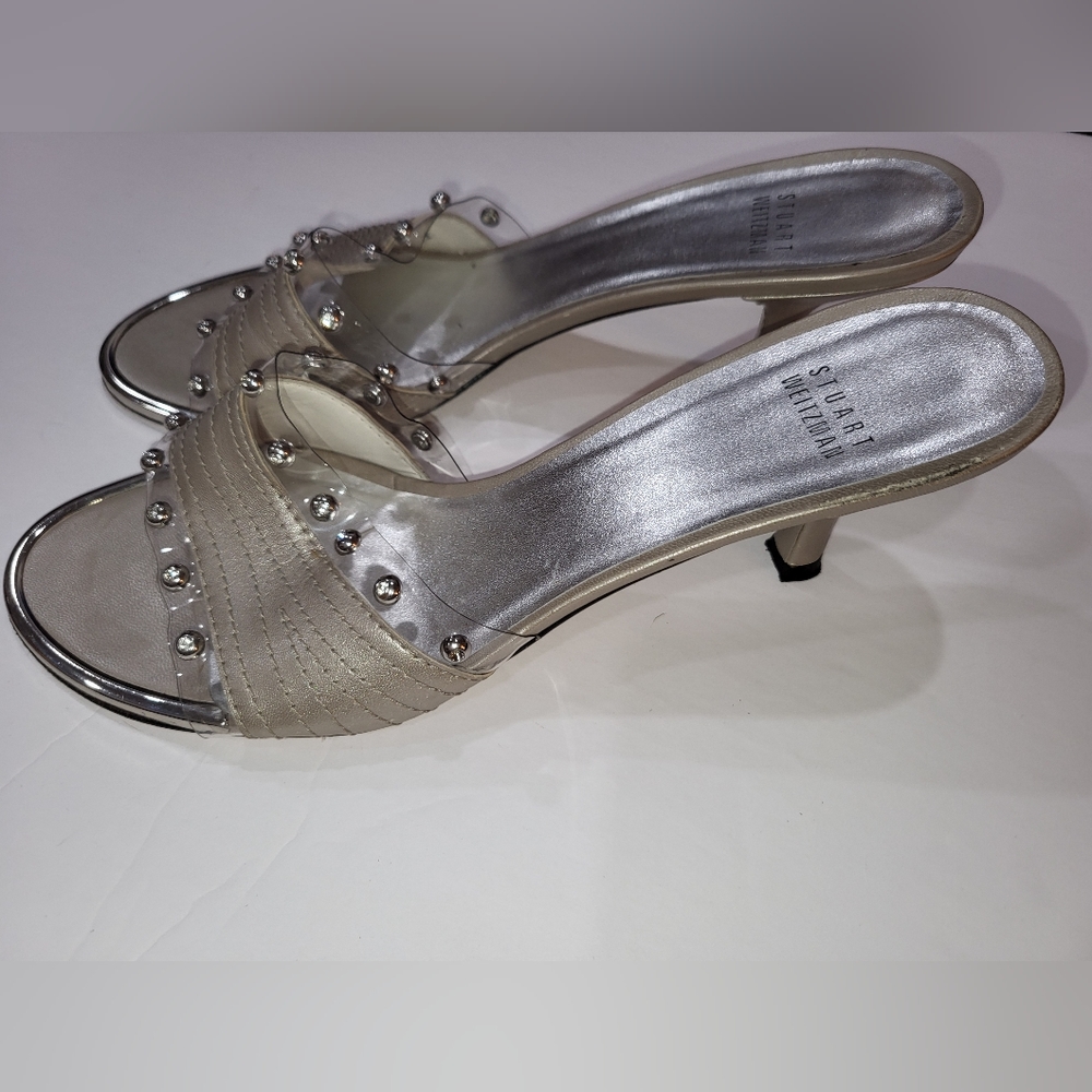 Stuart Weitzman Rhinstone heel - Picture 4 of 9